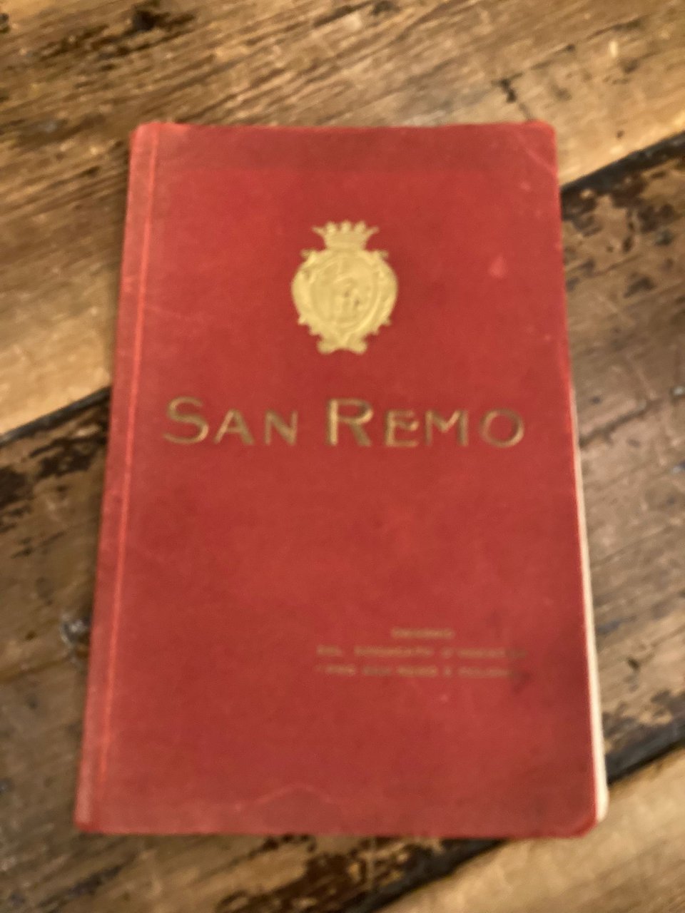 Guida di San Remo Omaggio del Sindacato d' iniziativa Pro …