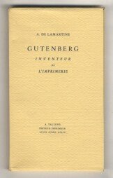 Gutenberg inventeur de l'imprimerie