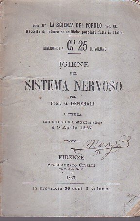 Igiene del sistema nervoso. Lettura fatta nella sala di San …