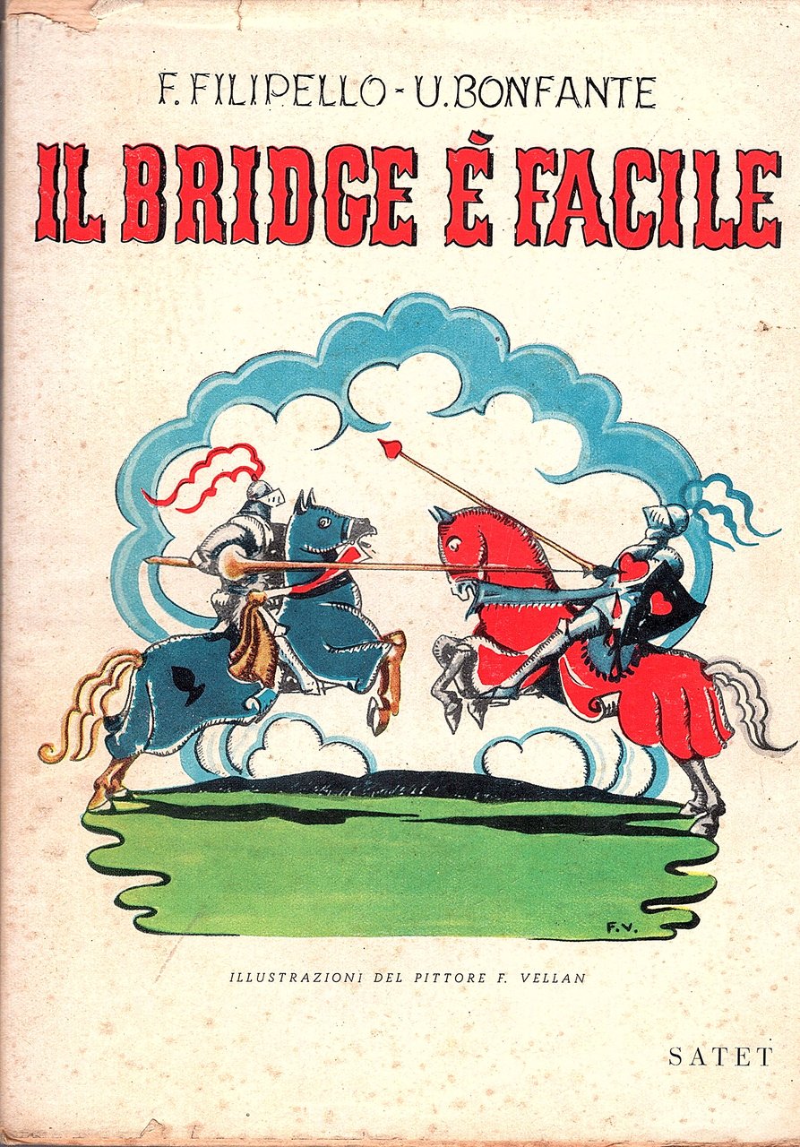 Il bridge è facile. Illustrazioni del pittore F. Vellan