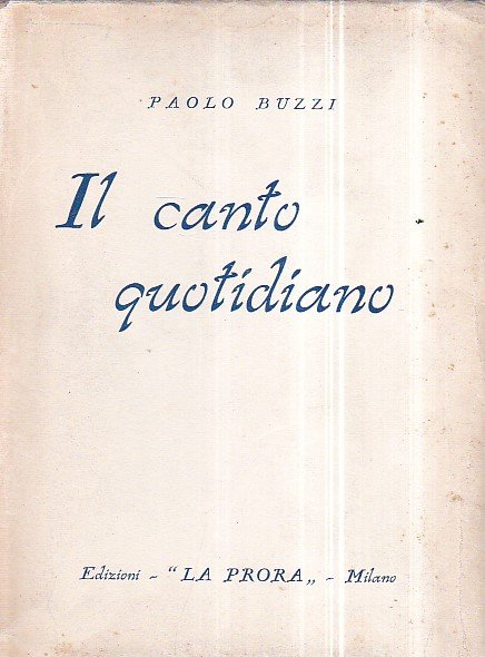 Il canto quotidiano