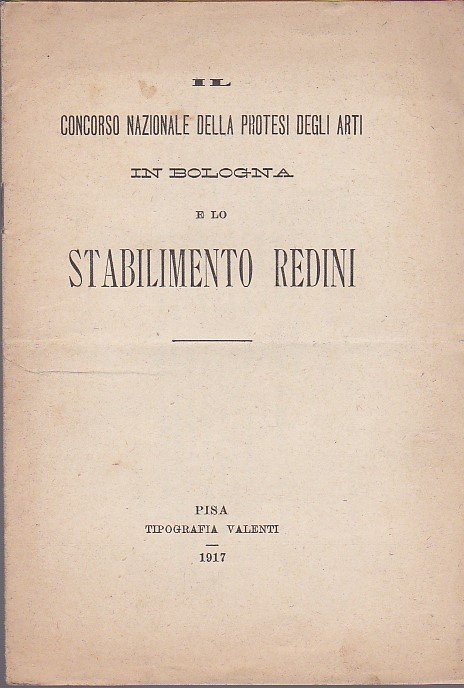 Il concorso nazionale della protesi degli arti in Bologna e …