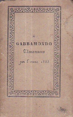 Il Gabbamondo. Almanacco pel 1833