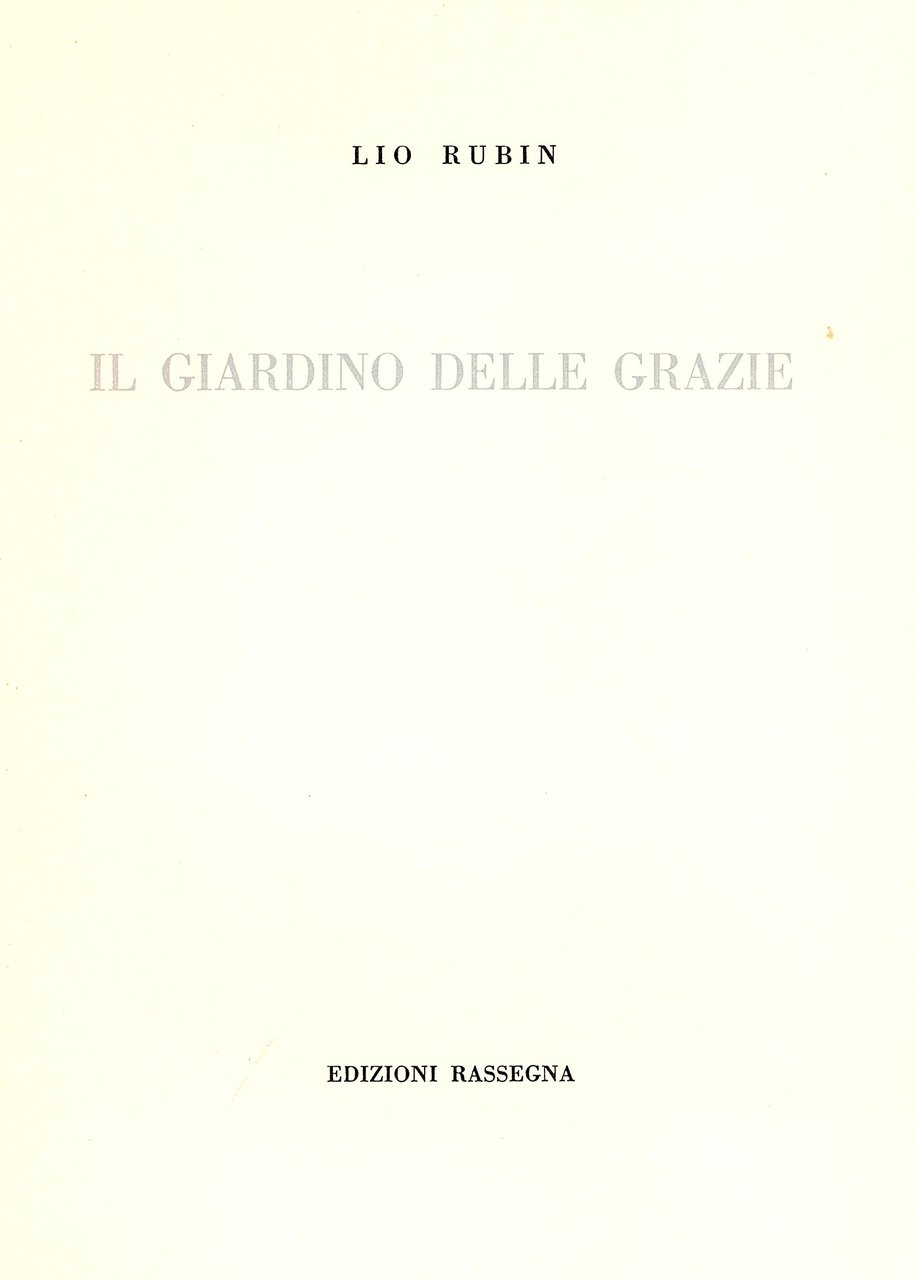 Il giardino delle grazie