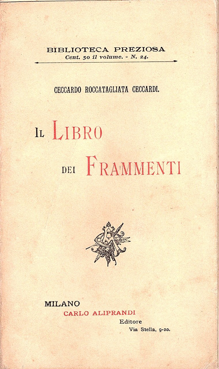 Il Libro dei Frammenti
