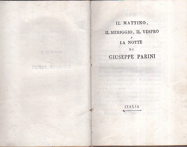 Il Mattino, il Meriggio, il Vespro e la Notte