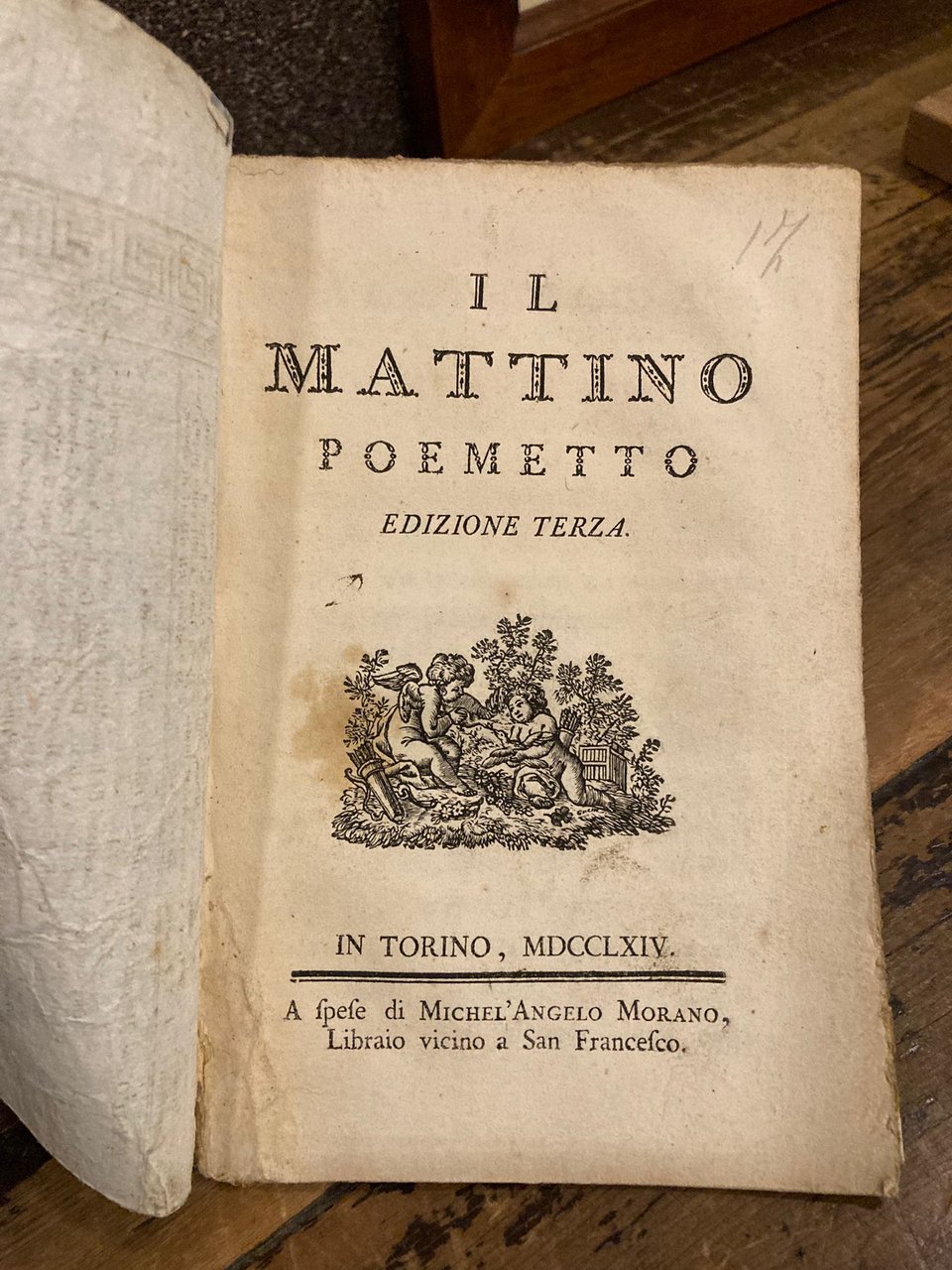 Il Mattino. Poemetto. Edizione Terza