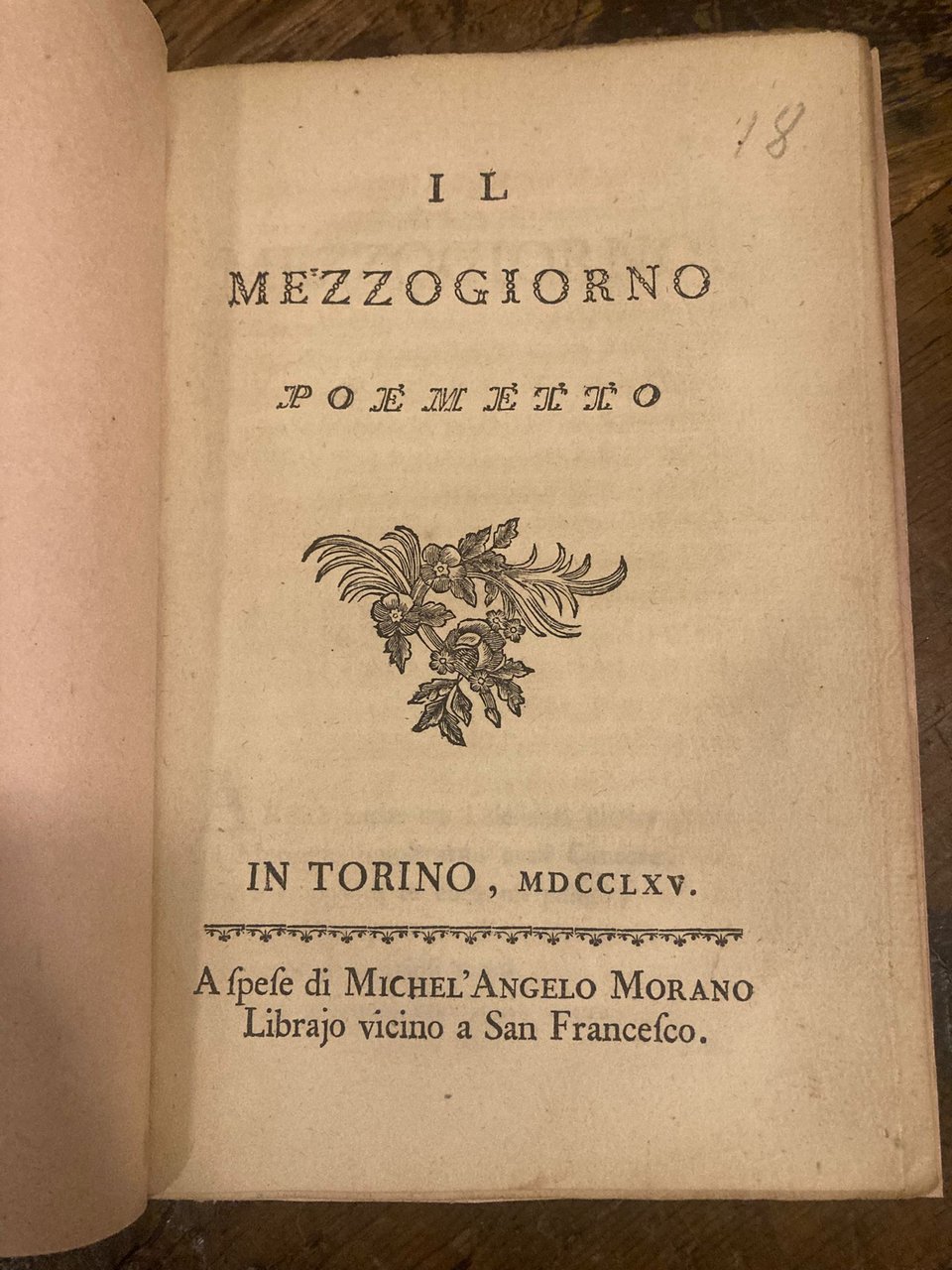 Il Mezzogiorno. Poemetto