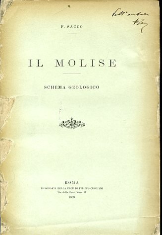 Il Molise. Schema geologico