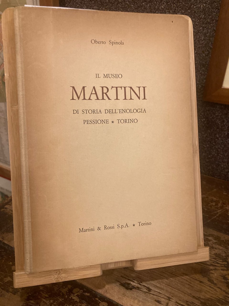 Il Museo Martini di storia dell'enologia. Pessione - Torino. Premessa … | Immagine principale