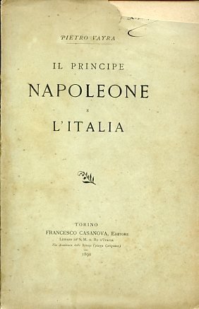 Il Principe Napoleone e l'Italia