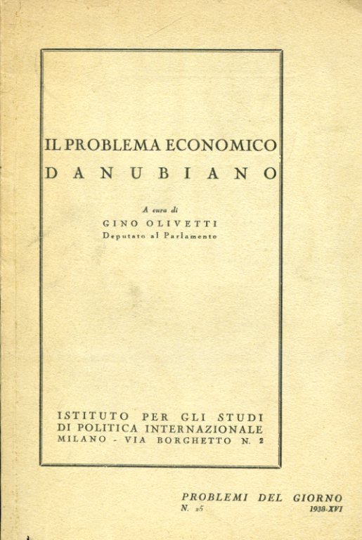 Il problema economico danubiano