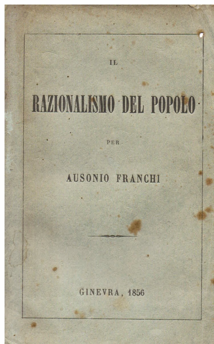 Il razionalismo del popolo