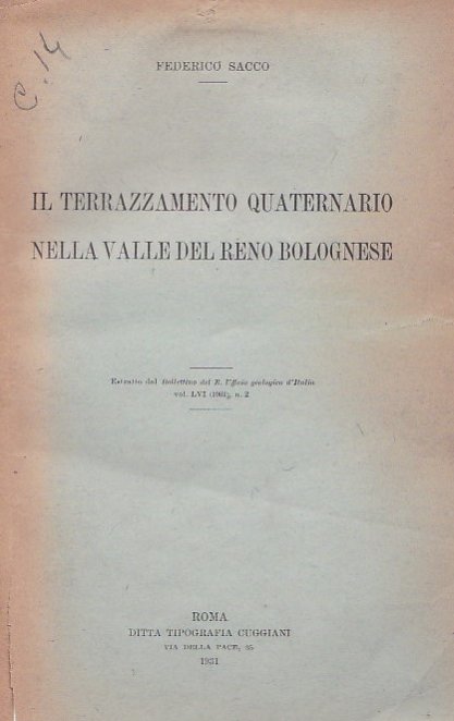 Il terrazzamento quaternario nella Valle del Reno bolognese. Estratto dal …