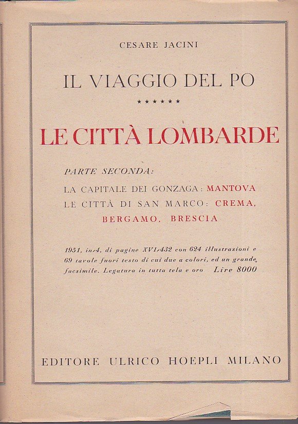 Il Viaggio del Po. Traccia storico - estetica per la …