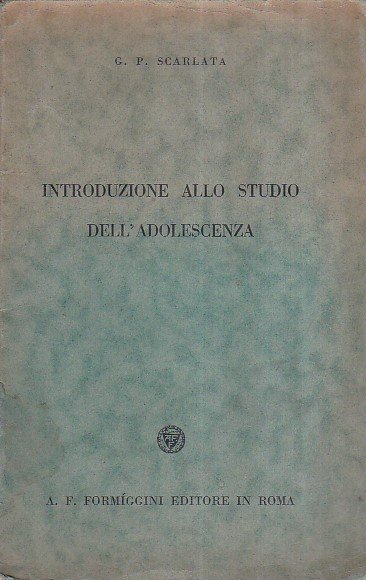 Introduzione allo studio dell' adolescenza | Immagine principale