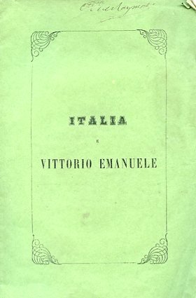 Italia e Vittorio Emanuele