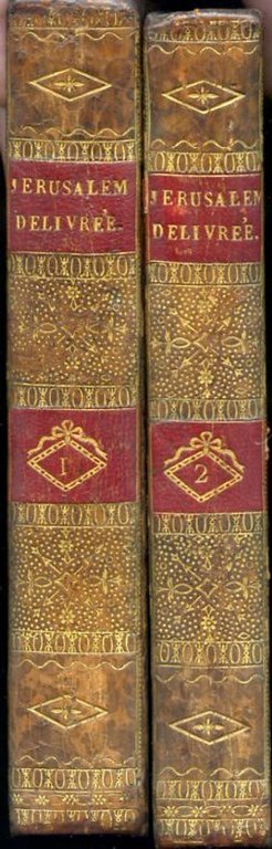 Jérusalem Délivrée. Poëme, traduit de l'Italien. Nouvelle édition revue et corrigée; enrichie de la Vite du Tasse; ornée de son portrait et de vingt belles gravures