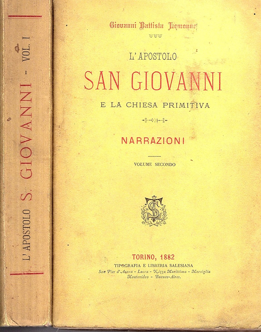 L' Apostolo San Giovanni e la chiesa primitiva. Narrazioni