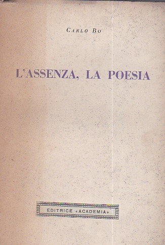 L'assenza, la poesia