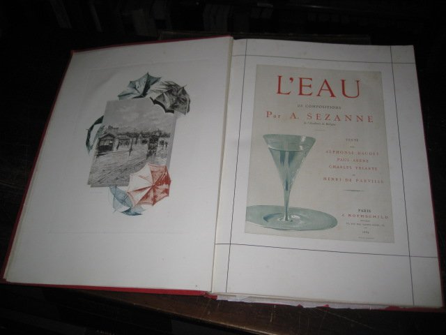 L' Eau 23 compositions par A. Sezanne de l'Academie de …
