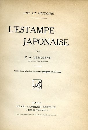 L'estampe japonaise