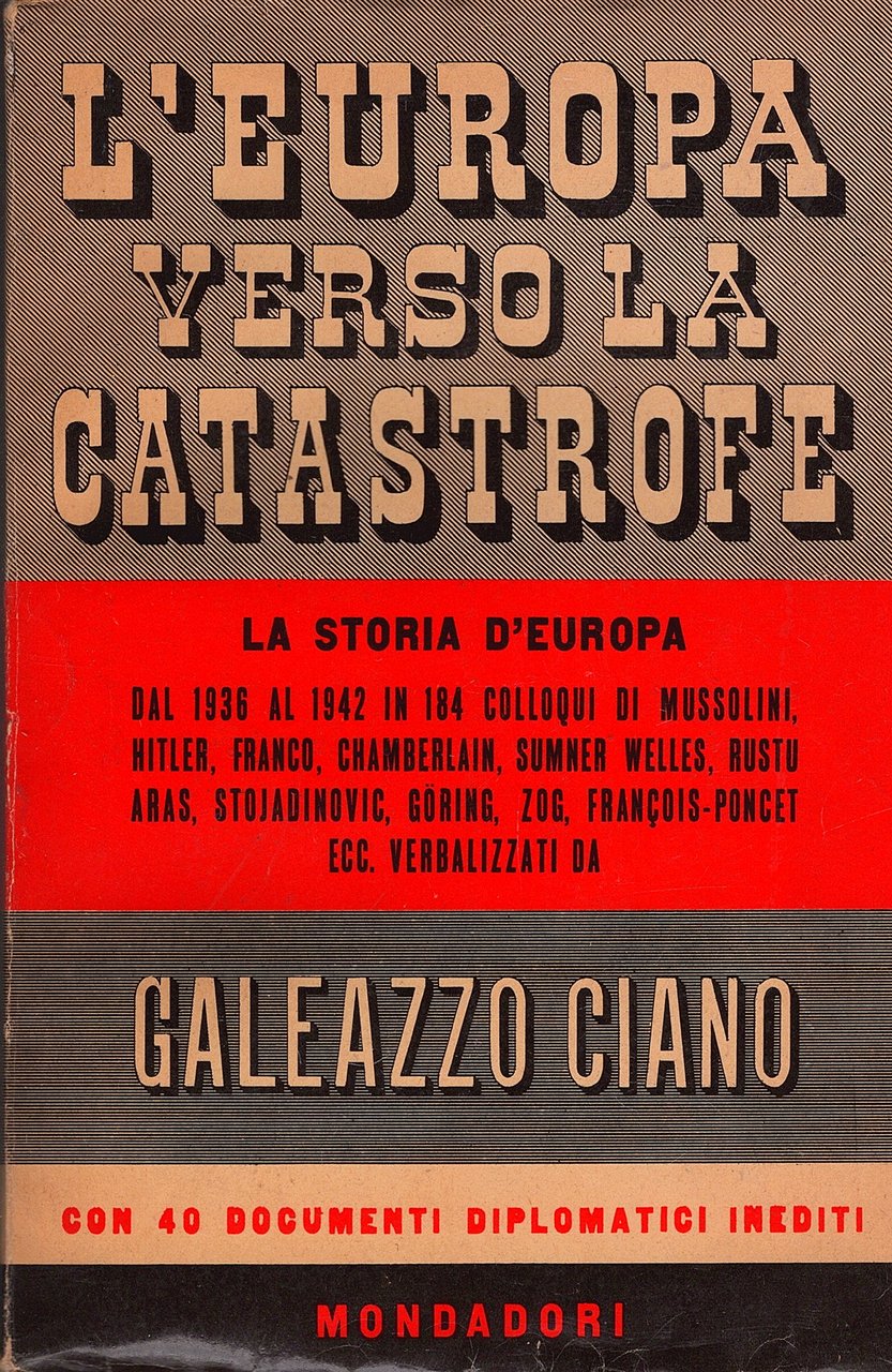 L' Europa verso la catastrofe