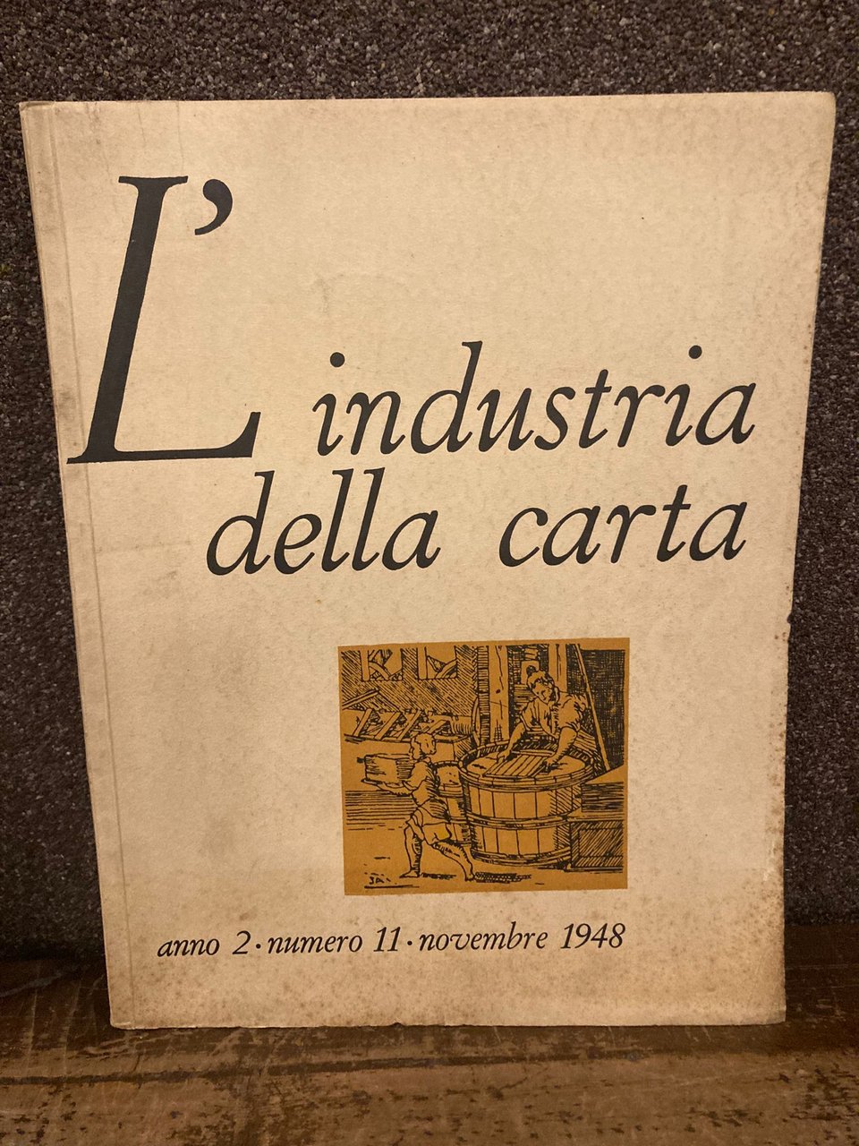 L'industria della carta. Anno 2, Numero 11, Novembre 1948 | Immagine principale