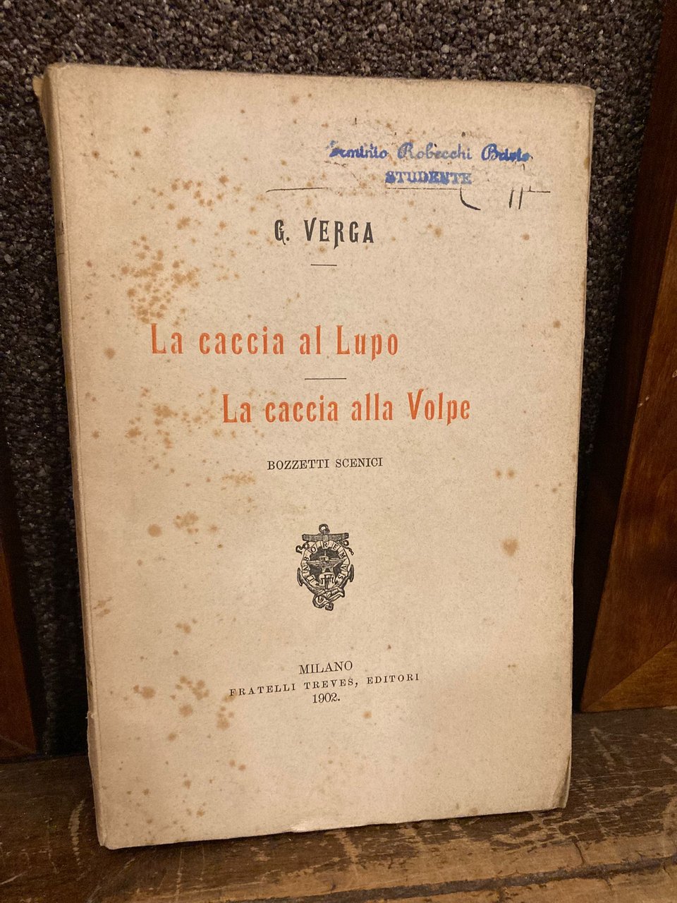 La caccia al Lupo - La caccia alla Volpe. Bozzetti …
