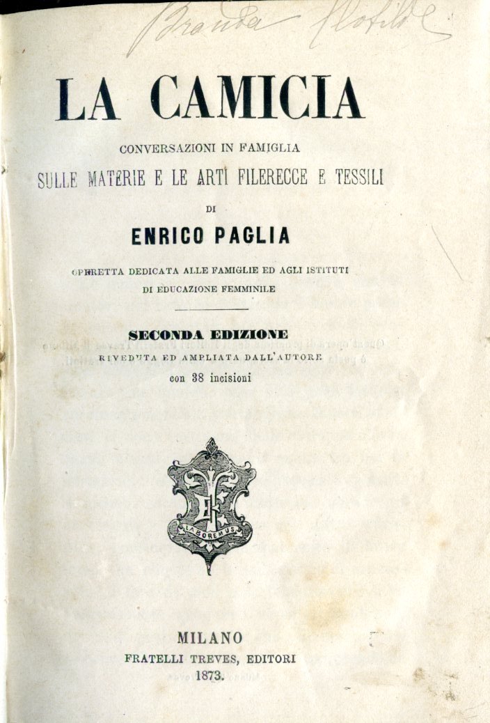 La camicia. Conversazioni in famiglia sulle materie e le arti …