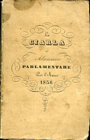 La Ciarla. Almanacco Parlamentare per l'anno 1856. Studi