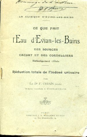 La clinique d'Évian. Ce que fait l'Eau d'Evian - les …