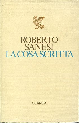 La cosa scritta