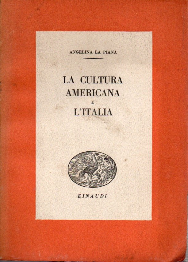 La cultura americana e l' Italia