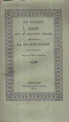 La dissertazione sullo stato presente della lingua italiana e il …