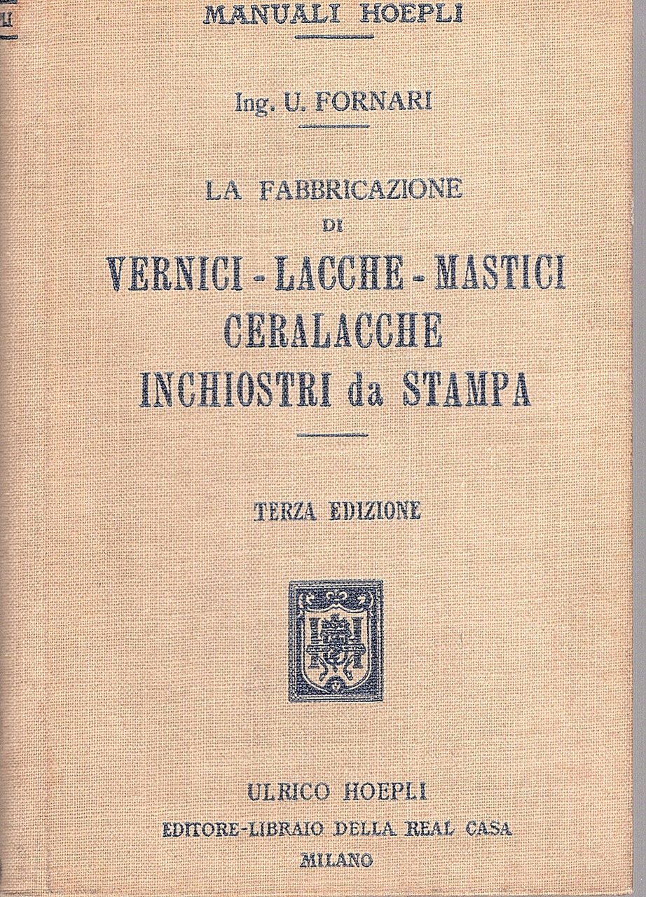 La fabbricazione di vernici, lacche, mastici, ceralacche, inchiostri da stampa. …