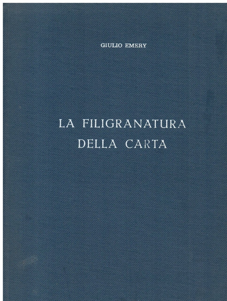 La filigranatura della carta