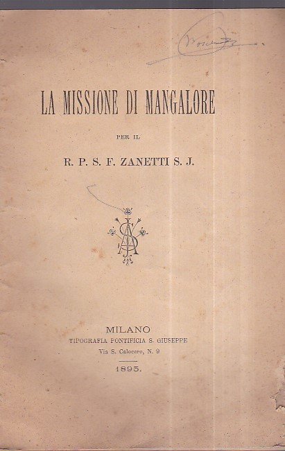 La missione di Mangalore