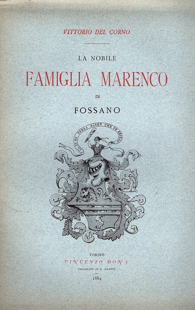 La nobile famiglia Marenco di Fossano