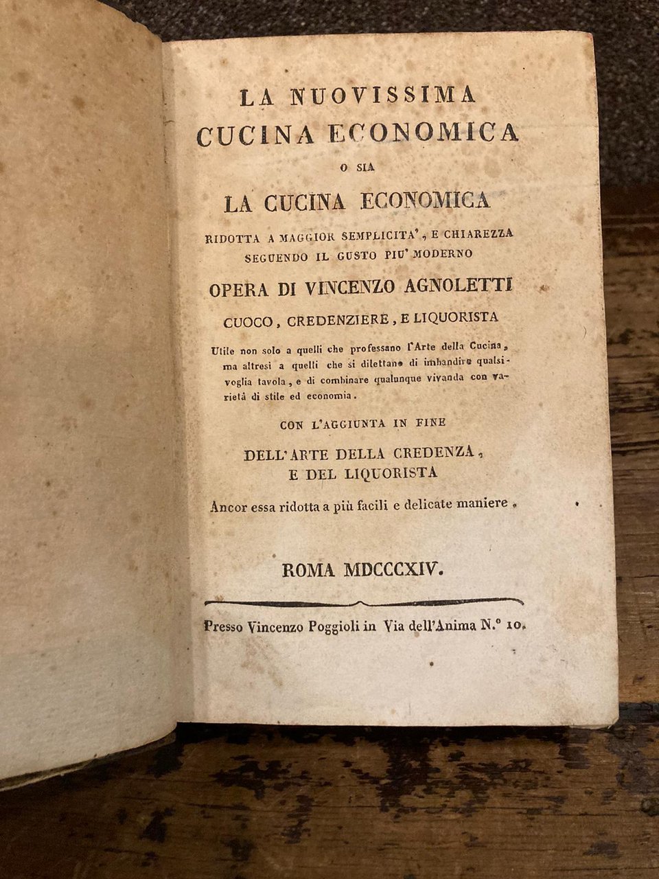 La nuovissima cucina economica o sia la cucina economica ridotta …