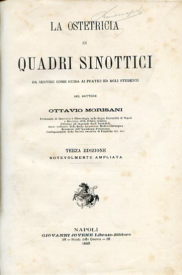 La ostetricia in quadri sinottici da servire come guida ai …