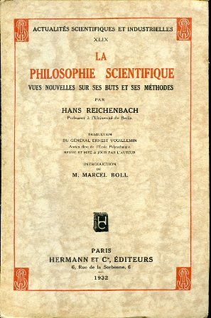 La Philosophie Scientifique. Vues nouvelles sur ses buts et ses …