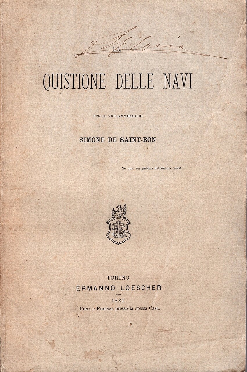 La quistione delle navi