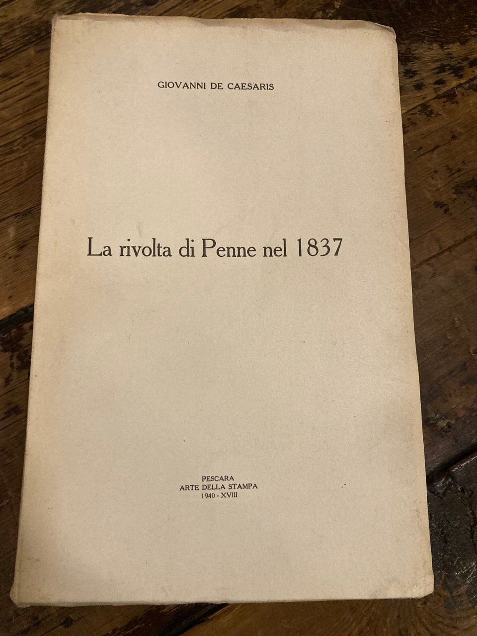 La rivolta di Penne nel 1837