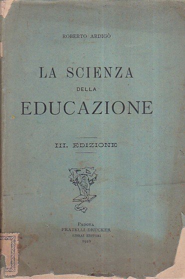 La scienza dell' educazione