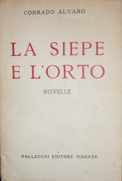 La siepe e l' orto. Novelle