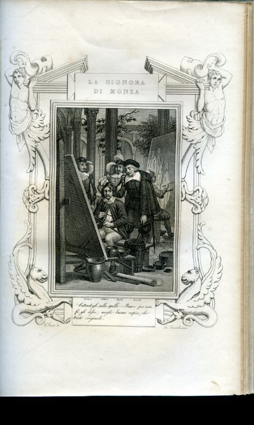 La Signora di Monza. Storia del secolo XVII. Edizione illustrata …