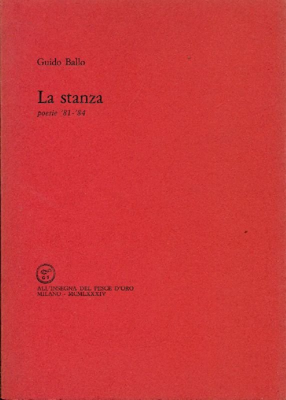 La stanza poesie '81 - '84