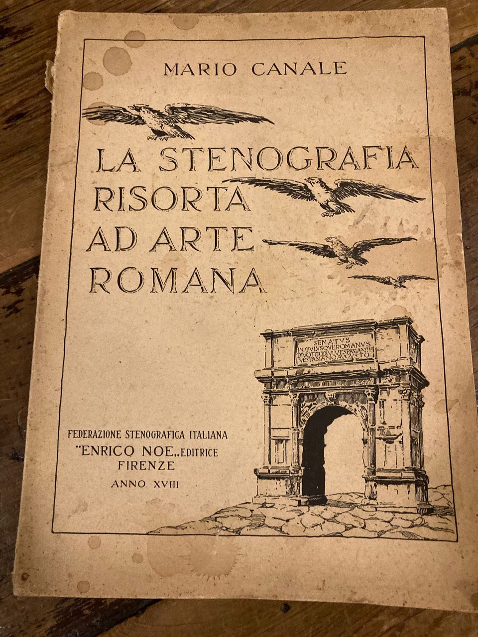 La stenografia risorta ad arte romana