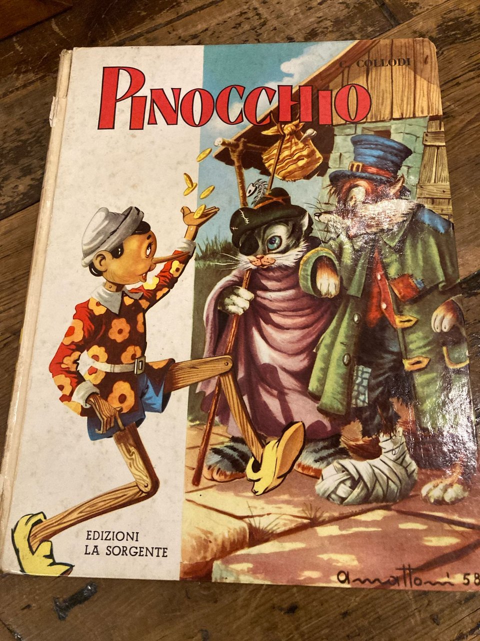 Le avventure di Pinocchio. Illustrazioni di A. Resignani | Immagine principale